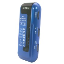 Przenośne Mini Radio AIWA R-22BL niebieskie