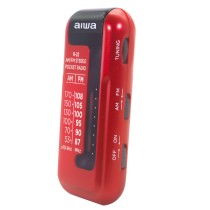 Przenośne Mini Radio AIWA R-22RD czerwone