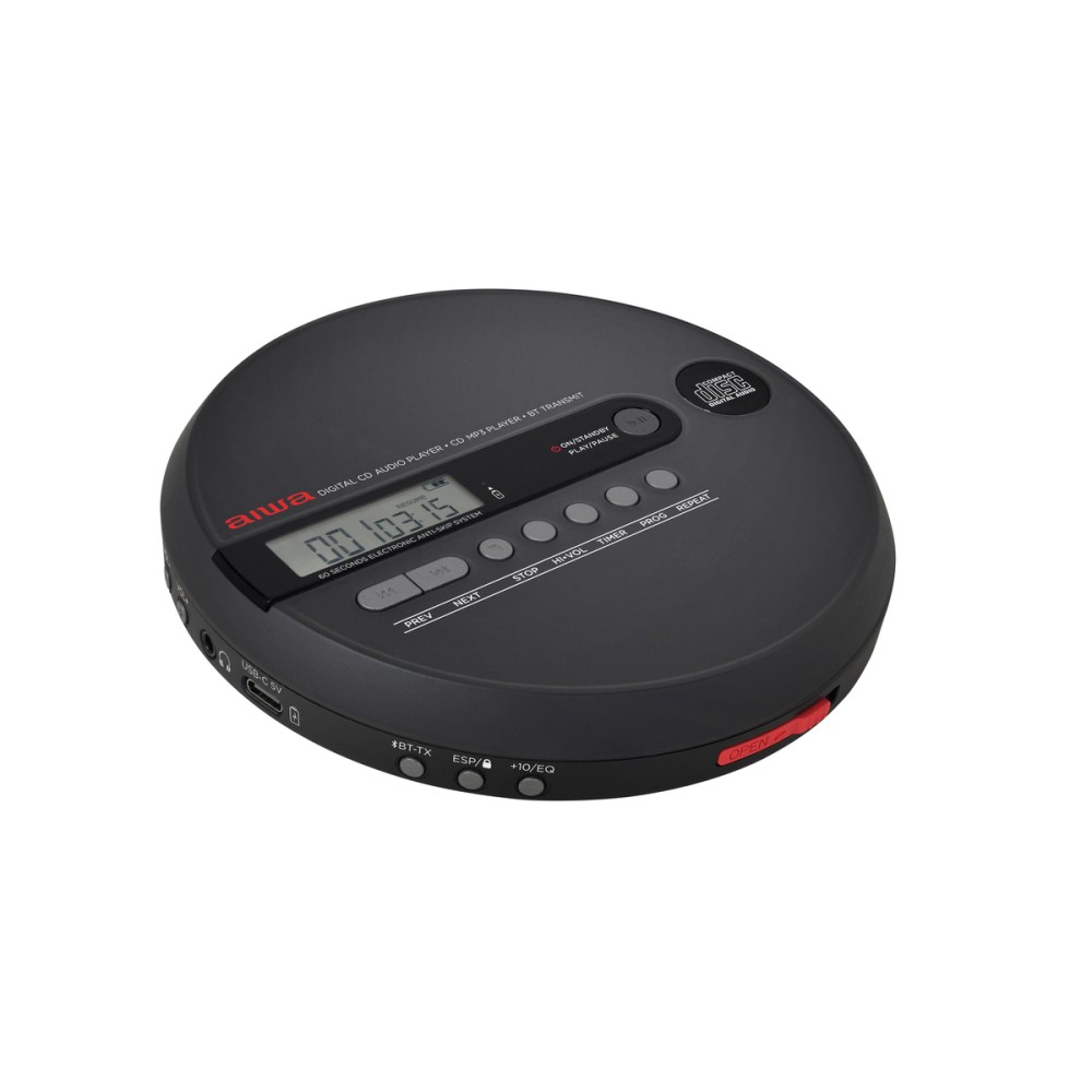  Discman AIWA PCD-1000BT Bluetooth 5.3 czarny