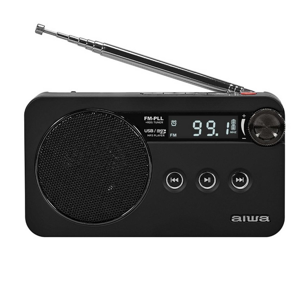 Radio FM AIWA RS-77PLL/BK czarny