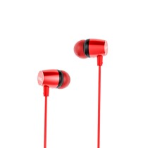 Słuchawki dokanałowe przewodowe AIWA ESTM-20RD czerwone