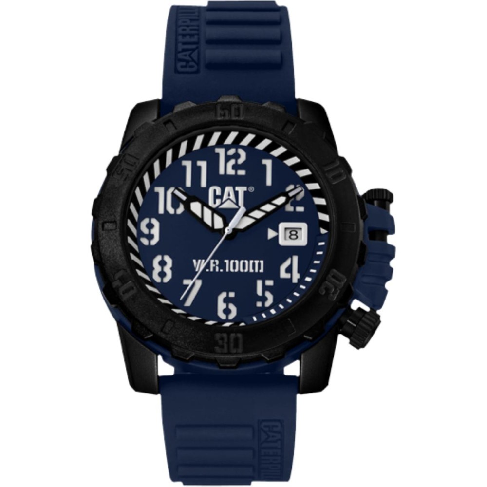 CAT Zegarek Barricade 3HD 44 mm ABS niebieski