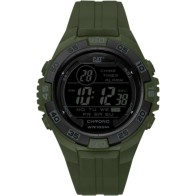 CAT Zegarek Digimax ABS 47mm Military Green zielony