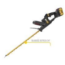 CAT Nożyce do żywopłotu akumulatorowe DG220B bez akumulatora