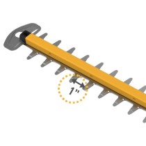 CAT Nożyce do żywopłotu akumulatorowe DG220B bez akumulatora