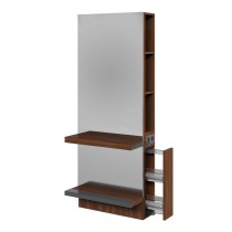 SIMPLE Konsoleta fryzjerska z półkami