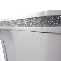 VIVO Stolik do manicure z kryształami