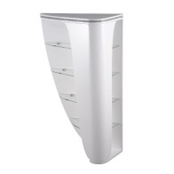 VIVO Espozytor na ścianę z kryształami