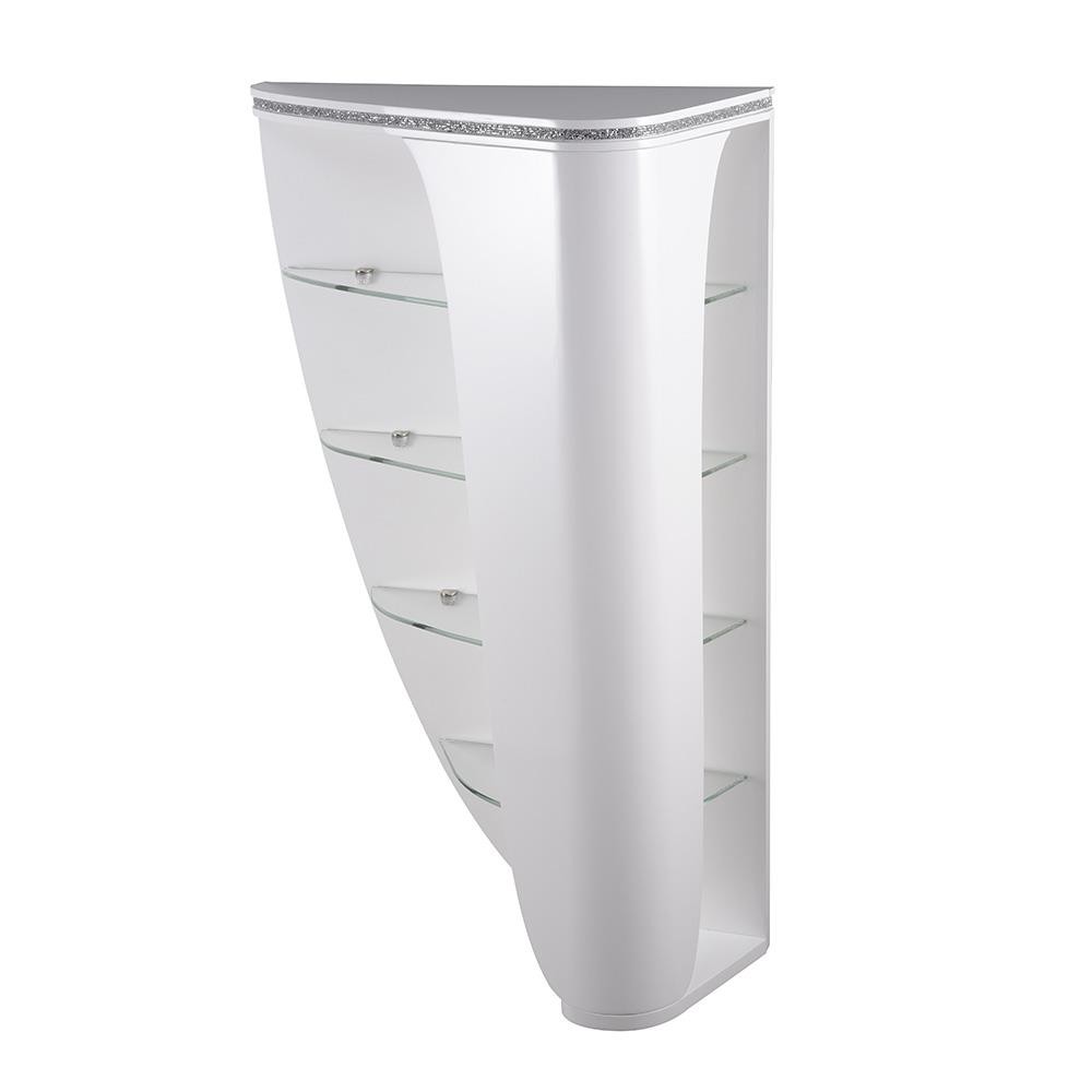 VIVO Espozytor na ścianę z kryształami