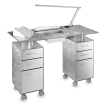 GLASS 193 Stolik do manicure podwójny