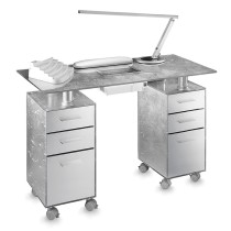 GLASS 193 Stolik do manicure podwójny