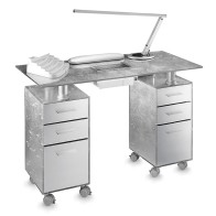 GLASS 193 Stolik do manicure podwójny