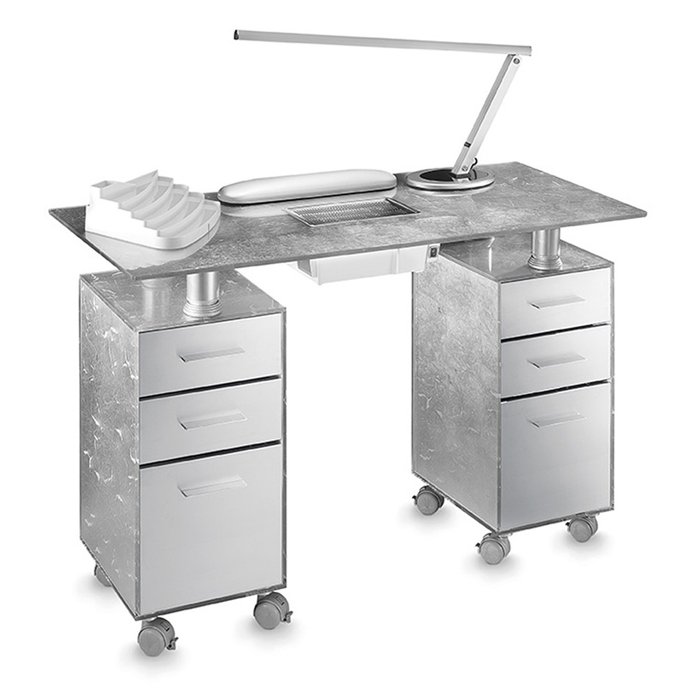 GLASS 193 Stolik do manicure podwójny