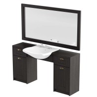 RETRO Konsoleta barberska pojedyncza