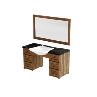 ROYAL Konsoleta barberska pojedyncza