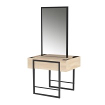 CRUDO Konsoleta fryzjerska dwustronna dwustanowiskowa