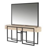 CRUDO Konsoleta fryzjerska podwójna