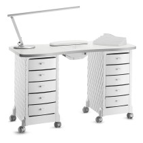 267 DECOR Stolik do manicure podwójny